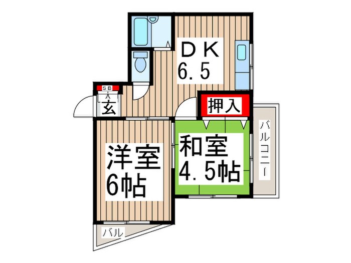 間取り図 ライズ コ－ポ