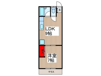 間取図 メイプル柳瀬川