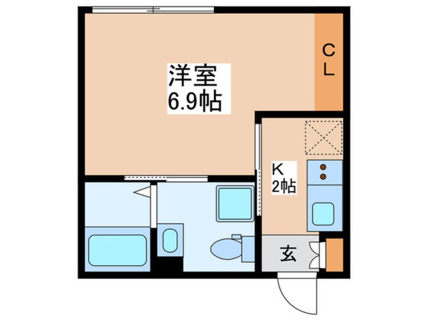 間取図 フォレスト青戸