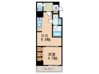 間取図 ベルエスパス箱崎