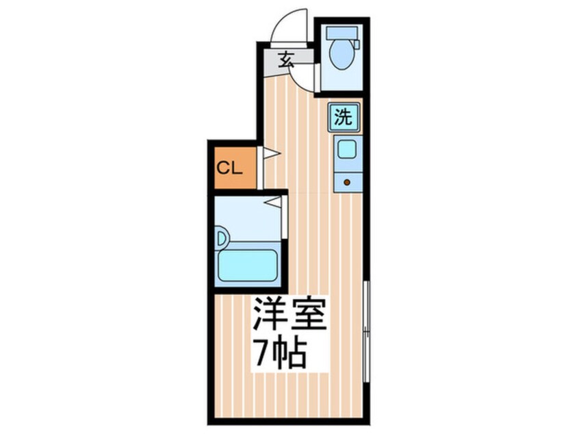 間取図 クラッセ旭丘