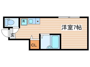 間取図 クラッセ旭丘