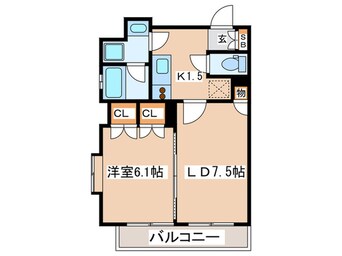 間取図 リバーレ池袋