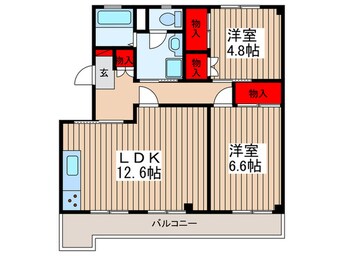 間取図 プラムシャトー