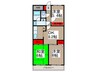 カ－サエスペランサ 3DKの間取り
