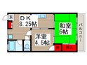 向山コ－ポフタカミの間取図