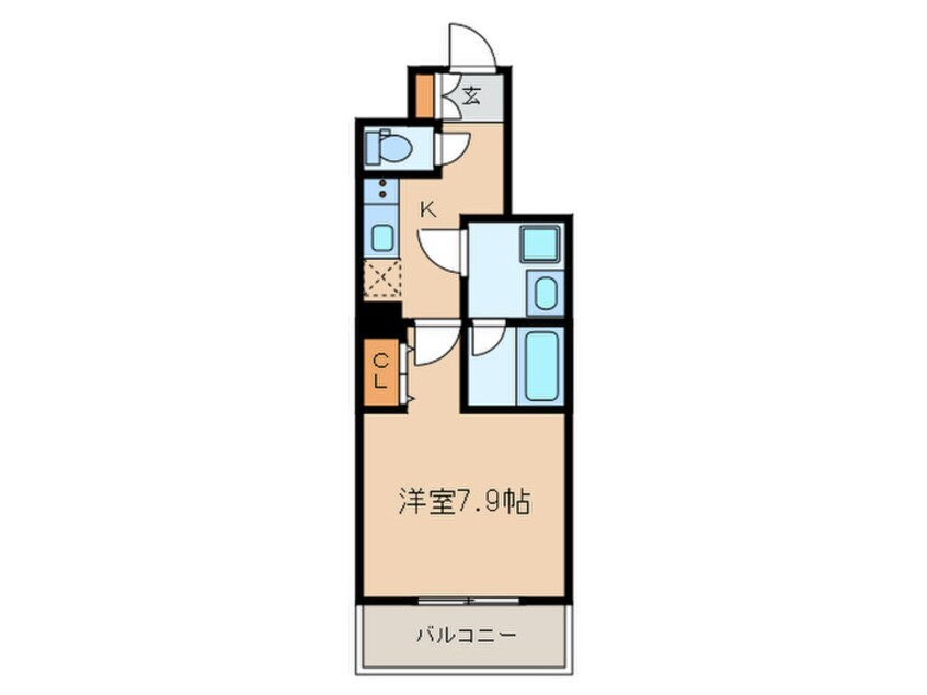 間取図 レアライズ巣鴨(202)