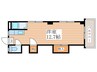 秋津マンション 1Rの間取り