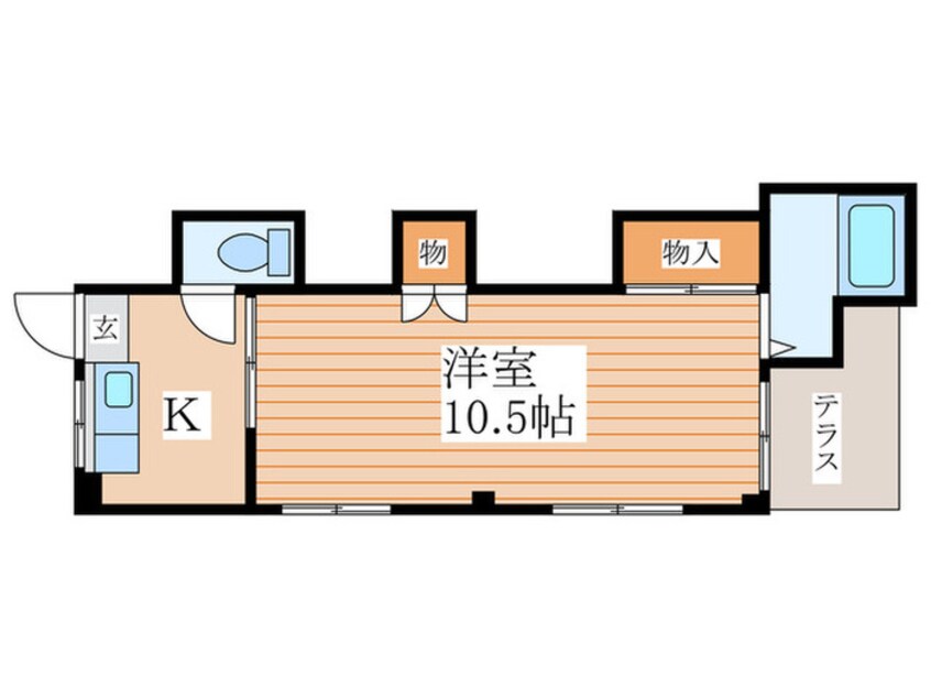 間取図 秋津マンション