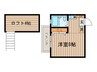 メゾン泉 1Rの間取り