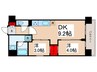Live Casa日暮里EAST 2DKの間取り