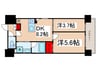 Live Casa日暮里EAST 2DKの間取り