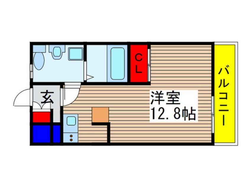 間取図 ティアラ緑が丘Ⅱ