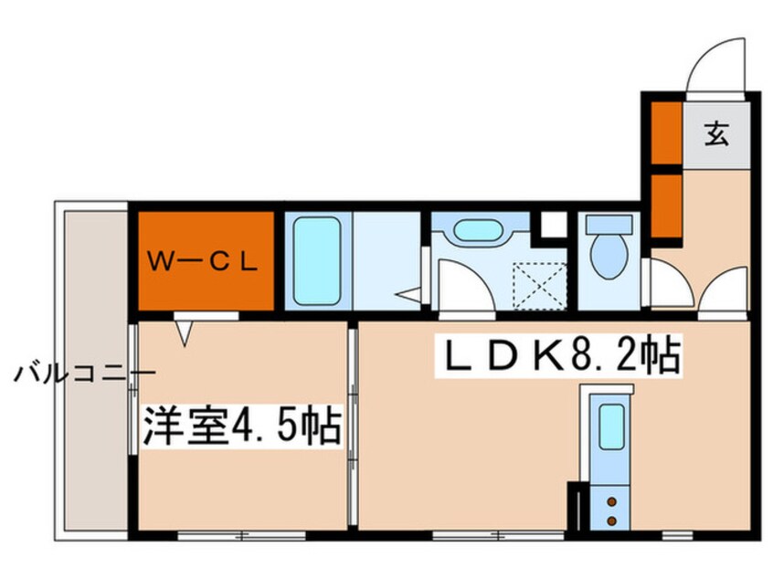 間取図 ルミナーレ町田