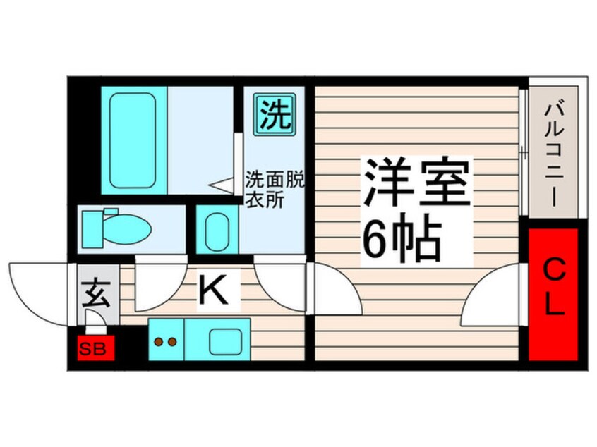 間取図 タチバナレジデンス