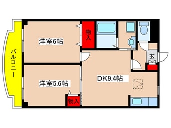 間取図 メイプルガ－デン