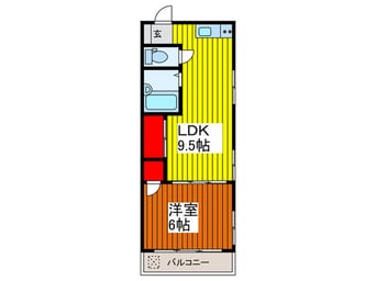 間取図 ﾀﾞｲｲﾁｺｳｷﾋﾞﾙ