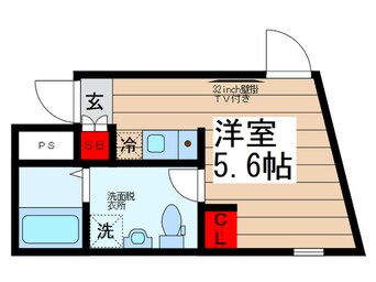 間取図 ＭＥＲＩＤＩＡＮ　ＫＯＩＷＡ