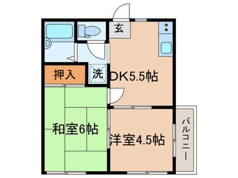 間取図 メゾン・エスポワ－ル