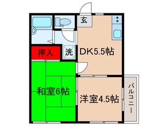 間取図 メゾン・エスポワ－ル