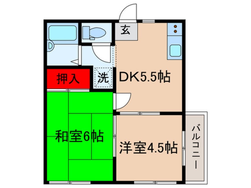間取図 メゾン・エスポワ－ル