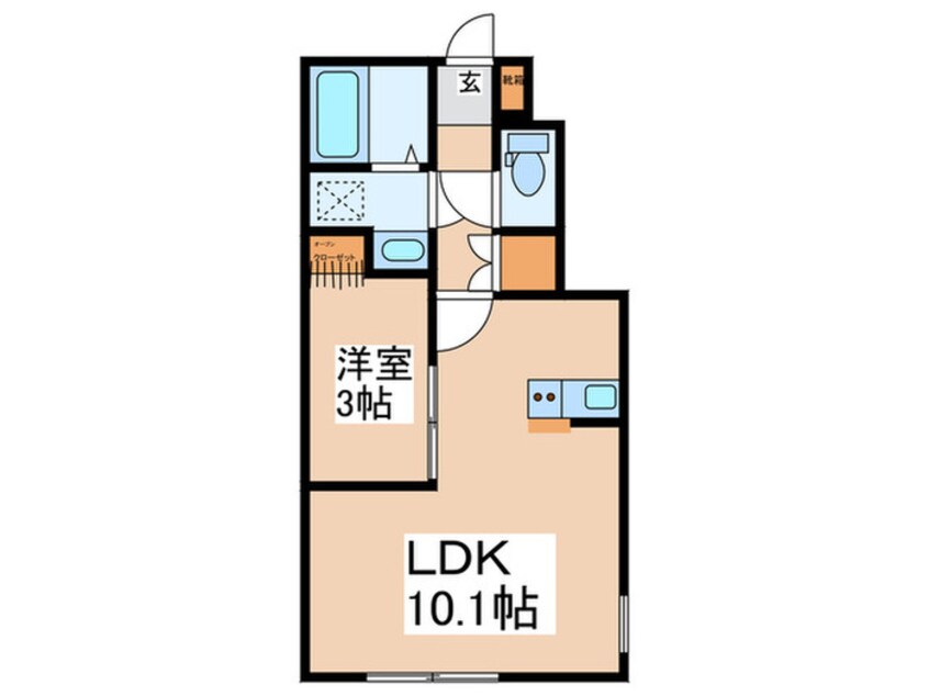 間取図 maison de pastel