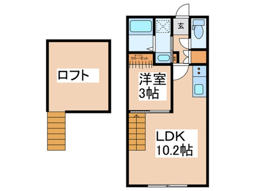 間取図 maison de pastel