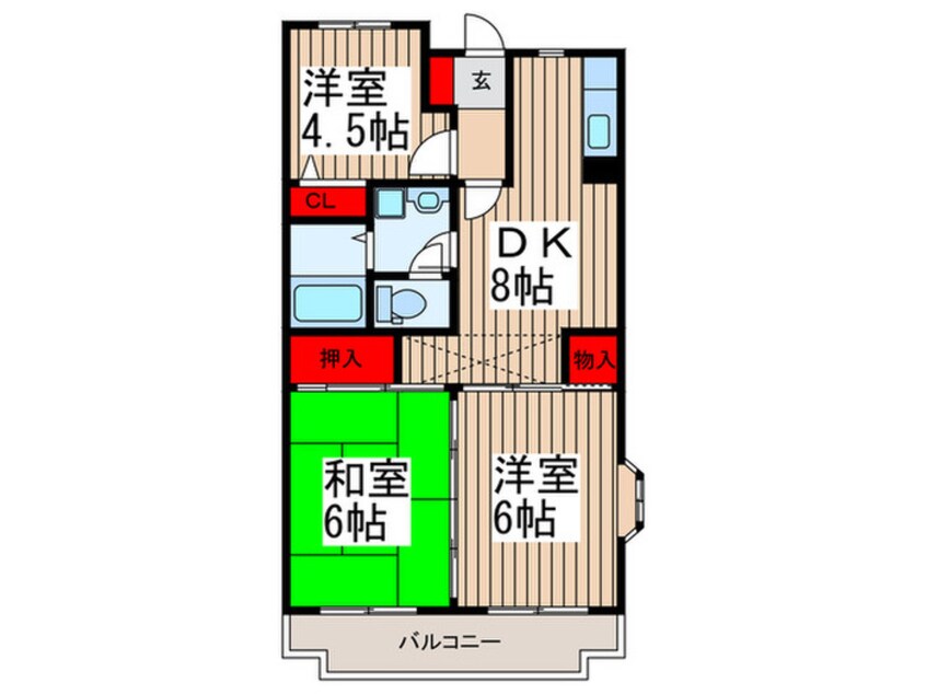 間取図 エントピア