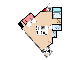 間取図 スリーエス国立