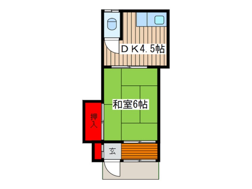 間取図 新井荘