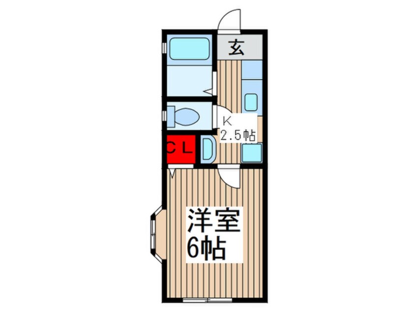 間取図 山下コーポラス