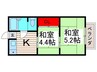 eightree 2Kの間取り