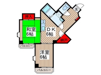 間取図 コ－マス柏