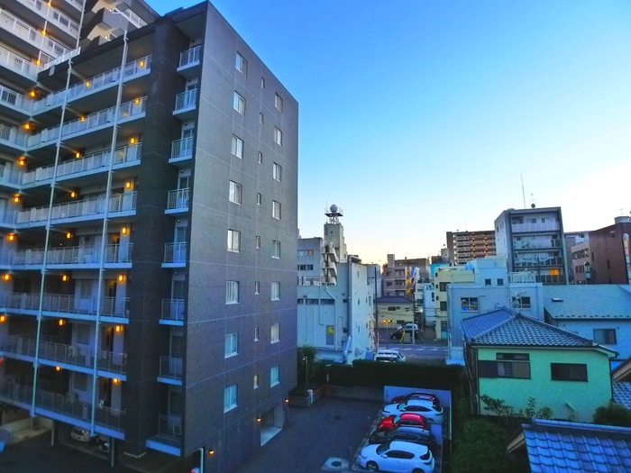 室内からの展望 コ－マス柏