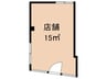 第二三田荘 1Rの間取り