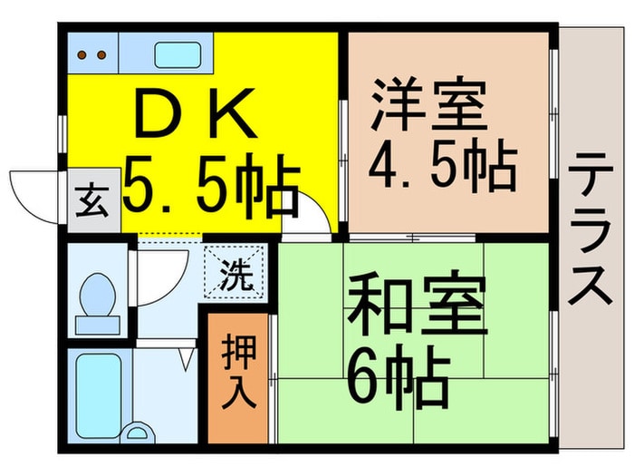 間取り図 メゾン・エスポワ－ル