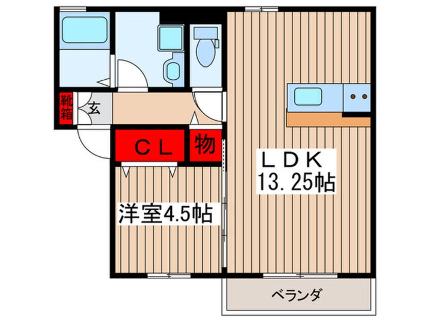 間取図 エスポワールA