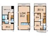 目黒区目黒二丁目戸建 4LDKの間取り