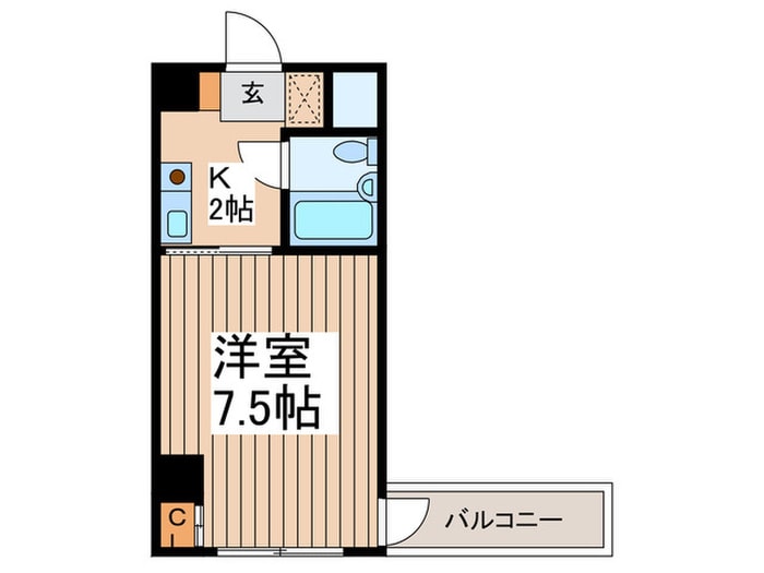 間取り図 あざみ野第5エステ－ビル