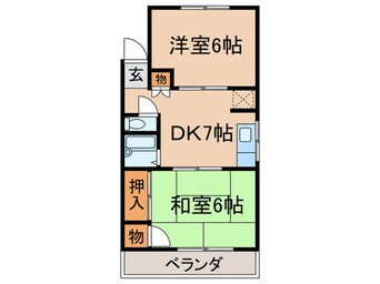 間取図 ハイツエム