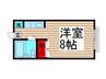 ピアナカヤマ 1Rの間取り