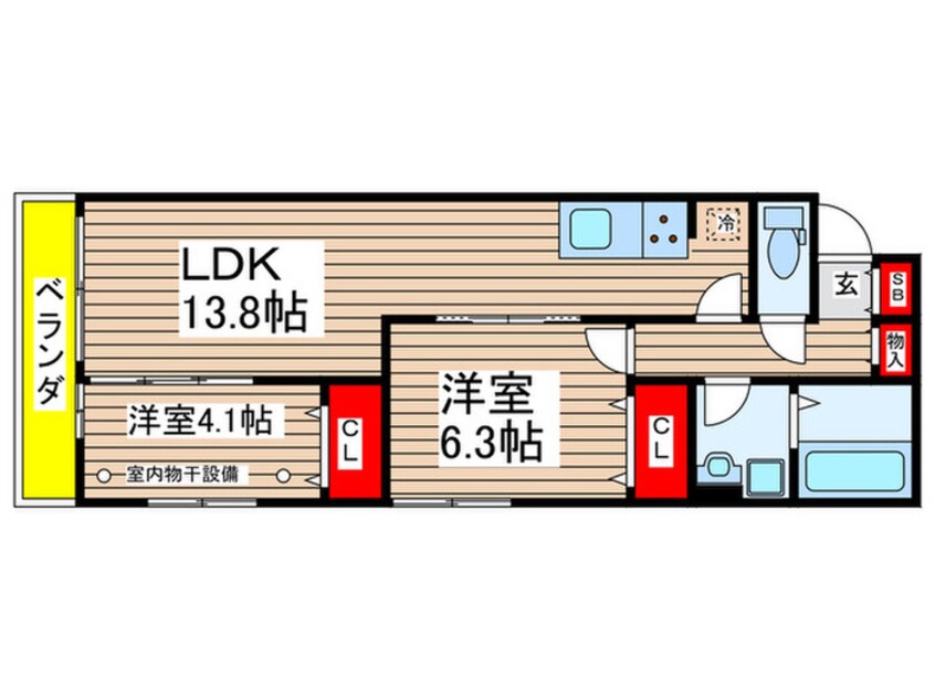 間取図 アイン・ピ－クス