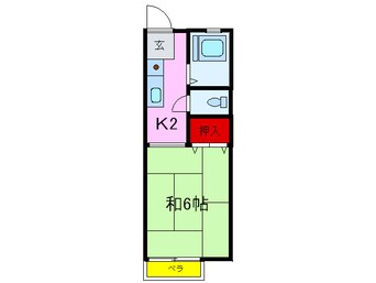 間取図 サンハイツ前田