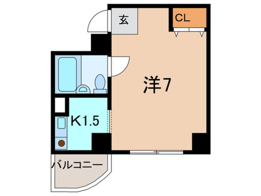 間取図 ブライトウエスト江田