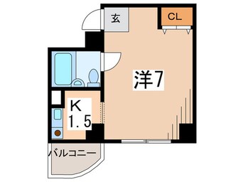 間取図 ブライトウエスト江田