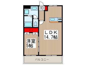 間取図 Ｅｓｐｏｉｒ　ｈｉｌｌｓ