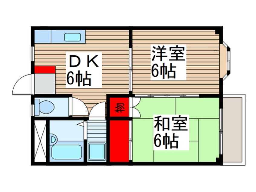 間取図 ハイム扇町屋