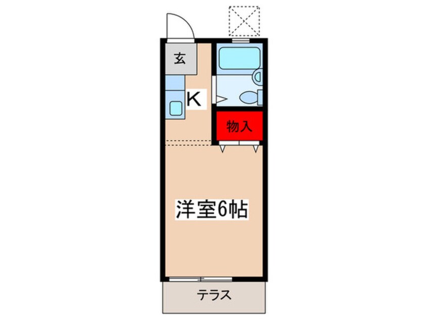 間取図 センチュリ－ＡＭ　Ｉ