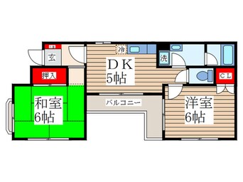 間取図 シティパ－ク東小松川