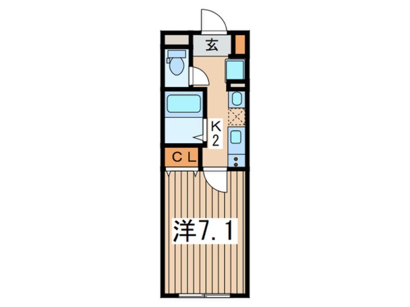 間取図 ヒルコート万騎が原